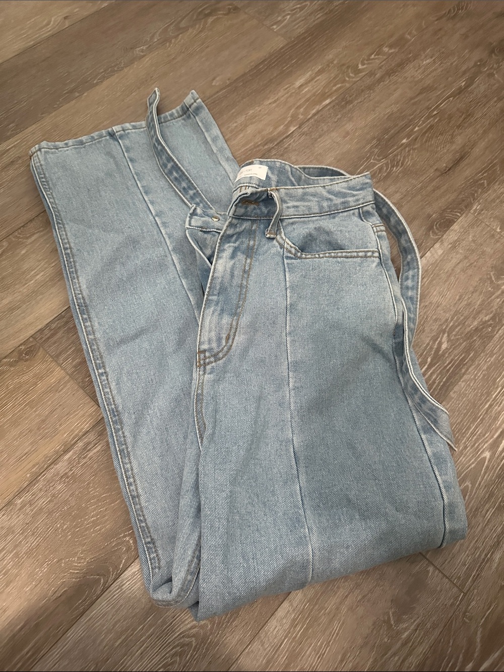 OAK + FORT Light Blue High-Rise Women's Jeans